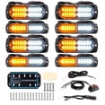 thumbnail image 1 of Luces estroboscópicas LED de emergencia BooYu Sync, 8 unidades, para vehículos, 1 of 7