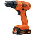 thumbnail image 3 of Perceuse-tournevis à batterie au lithium 20V MAX BLACK+DECKER LD120VA avec 30 accessoires, 3 of 5