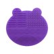 thumbnail image 1 of Limpiador de almacenamiento de brochas de maquillaje duradero de 1 pieza en púrpura, 1 of 1