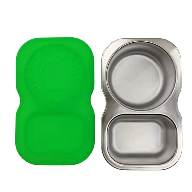 TIELUTT Reusable Stainless Steel Tableware with Silicone Lid Leak Small Dining Table Set for 6 round Table Runner Set round 5 Piece Dining Table Set Oval Dining Table Set for 4 with Leaf Outdoor Place