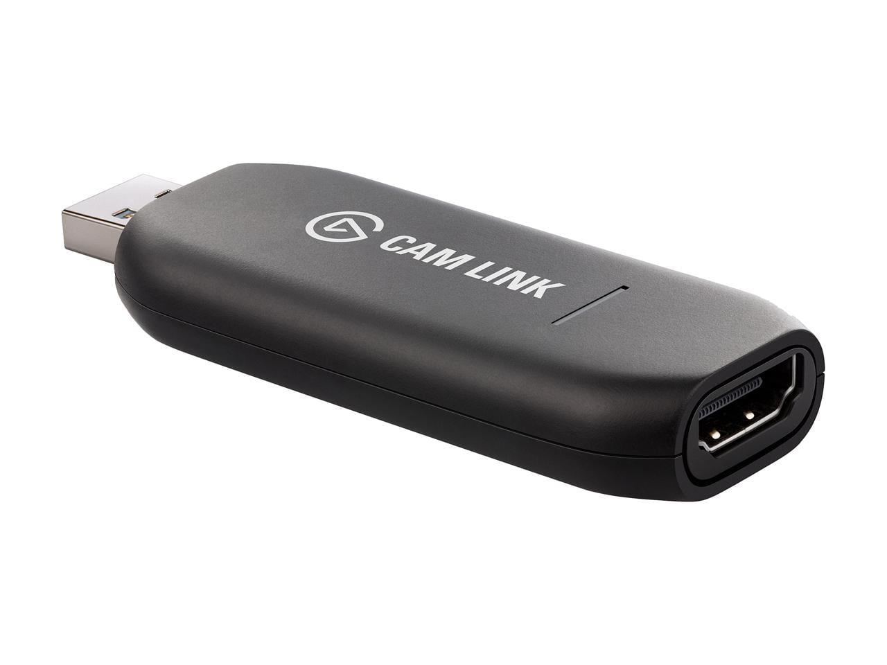 Elgato Cam Link 4K - HDMI to USB 3.0 Camera Connector, Broadcast Live and  Record in 1080p60 or 4K at 30 fps via a Compatible DSLR, Camcorder or  Action 