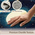thumbnail image 6 of ODIKA Galaxy Map Orbiting Planets Stars Cosmic Nebula Ringed Comet for Queen Size Bedroom, Under Bed, Master , Foldable Easy Care, 6 of 7