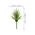 thumbnail image 2 of DRAFIDEEP 4-Pack Realistic Faux Plants in Mixed Colors for Indoor Outdoor Tabletop Home and Office Decor, 2 of 8