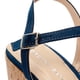 thumbnail image 5 of Sandalias T-Bar azul marino para mujer con plataforma Dorothy Gaynor 26.5 Dorothy Gaynor Sandalias T-Bar azul marino para mujer con plataforma Dorothy Gaynor 26.5, 5 of 6