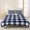 Navy, variant on 3 Pieces King Quilt Set,Impressionist Rainbow Tree with Daisies Soft Bedding Sets with 1 Quilt & 2 Pillow Shams,Pastel Landscape Summer Bedspread Lightweight Coverlet Comforter for All Season