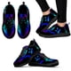 thumbnail image 1 of Zapatos planos con estampado 3D de hojas de marihuana y degradado de moda para mujer, zapatillas ligeras con cordones para caminar, calzado transpirable, 1 of 6