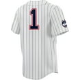 thumbnail image 3 of Youth ProSphere #1 White UConn Huskies Baseball Jersey, 3 of 3