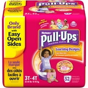 Pull-Ups Girls' Training Pants (sizes 2T, 3T, 4T, 5T)