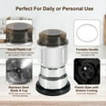 thumbnail image 6 of Mini Coffee Grinder and Spice Grinder,Grinder Household Stainless Steel Electric Pulverizer Four Edged Blade 400W High Power Ultrafine Coffee Triturator for coffee beans,Spices,Herbs,Seeds, 6 of 8