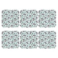 thumbnail image 2 of Disketp Bears And Tropical Leaves Funny Coasters,6 Pcs Leather Coasters With Holder, Perfect Housewarming Hostess Gifts,Protect Furniture From Water Marks Scratch And Damage, 2 of 9