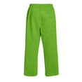thumbnail image 6 of HKYNLAG Baggy Sweatpants for Men Fleece Wide Leg Sweats Pants Loose Casual Open Bottom Joggers with Pockets Green 2XL, 6 of 7