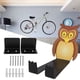 thumbnail image 4 of Soporte de pared para bicicleta Jadeshay Metal Negro, 4 of 8