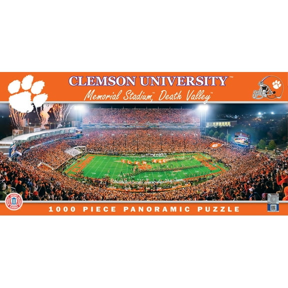 MasterPieces Sports Panoramic Puzzle - NCAA Clemson Tigers Center View