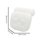 thumbnail image 4 of Red Bañera Almohada Transpirable 7 Ventosa Spa Baño Almohadas Suave Baño Cuello Almohada Con Gancho Colgante Para Baño Hogar Interior 4D Moyic HA027856-01, 4 of 6