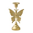 thumbnail image 1 of Candelabro de metal vintage, candelabro romántico para mesa de cena, decoración retro con textura envejecida para bodas, fiestas y aniversarios en el hogar., 1 of 8