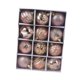 thumbnail image 1 of 12 piezas de adornos colgantes para árbol de Navidad, bombillas navideñas, 2,36 pulgadas oro rosa, 1 of 6