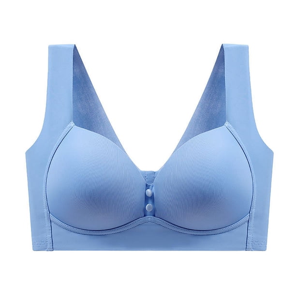 Sujetador invisible sin costuras para mujer, ropa interior fina sin aros, talla grande, copa completa, parte superior fruncida, sujetador de coleccionista