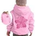 thumbnail image 1 of PMVFHDE Liquidation Automne Chandail en Molleton Mode Décontractée Imprimé à Manches Longues pour Filles Rose,110, 1 of 7