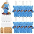 thumbnail image 2 of 10PCS Mini Bear Stuffed Plush Bear, Mini Bear Bulk with Thank You Tag Organza Packing Bag, for Guest Baby Shower Souvenirs Birthday Christmas Gift, 2 of 7