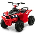 thumbnail image 1 of Costway 12V Battery Powered Kids Ride On ATV Electric 4-Wheeler Quad Car with  MP3 & Light, 1 of 10