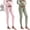 Mint Green, variant on pstuiky Maternity Workout Leggings 2-Pack Fleece Lined Leggings for Women Solid Color Stretchy Long Pants with Adjustable Waistband Thermal Leggings Maternity Pants for Women