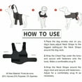 thumbnail image 2 of TELOLY Thunder Jacket for Dogs Anxiety Relief, Dog Anxiety Vest Calming Care for Separation, Thunderstorm, Travel, Fireworks, Vet Visits, 2 of 7