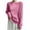 Pink Sweaters, variant on Htigea Cable Knit Sweater for Women Crew Neck Long Sleeve Knitwear Casual Cozy Pullover Fall Winter Jumper Tops Yellow S