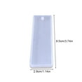thumbnail image 4 of Tssuoun Bookmarker Mold Small Handicrafts Make Tool Label Making Tools Accessories Handicraft Accessory Silicone Epoxy Molds for DIY Use Small Rectangle, 4 of 8