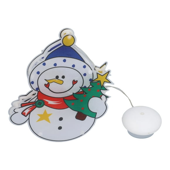 Luz Colgante De Ventana De Navidad LED, Lámpara Colgante De Taza De Navidad LED Multiusos Con Pilas Con Ventosa Para árbol De Navidad Para Barra