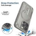 thumbnail image 2 of TYJKeJi Case with Holder Stander Kickstand Drop Resistant Shockproof Case For iPhone 16 Pro (6.3inch), 2 of 7