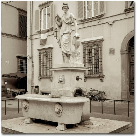 Trademark Fine Art "Lucca I" Canvas Art by Alan Blaustein