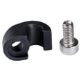 thumbnail image 3 of Mosiee Bike Brake Hose Guide Abs+Steel Bicycle Black 2Pcs C-Cable Hose Clamp Guide Adapter Plastic Replacement, 3 of 9