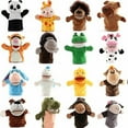 thumbnail image 1 of Animal Wildlife Hand Puppet Super Soft Plush Puppets Kid Children Toy, 1 of 3