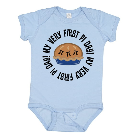 Inktastic First Pi Day Baby Math Boys or Girls Baby Bodysuit