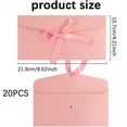 thumbnail image 2 of Pink Decorative Envelopes 20 Pcs Paper Invitation Envelopes with Ribbon Bow Gift Card Holders Thicken Greeting Envelope Set Wedding Party Favors Birthday Festival Supplies By Topboutique, 2 of 7