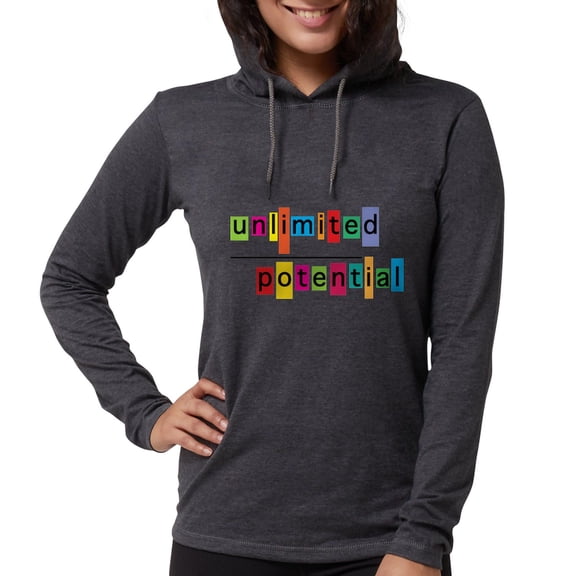 CafePress - Unlimited Potential - Womens Hooded Shirt