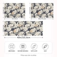 thumbnail image 4 of Haosy Satin Pillowcase for Hair and Skin Standard Cooling Silk Pillow Case with Envelope Closure Cartoon Golden Retriever 20"x26", 4 of 9