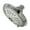 Polished Chrome, variant on Kingston Brass KX1541 Vilbosch 5" 5-Function Shower Head, Polished Chrome