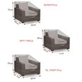thumbnail image 3 of Funda protectora para silla, color negro y gris, 3 of 3
