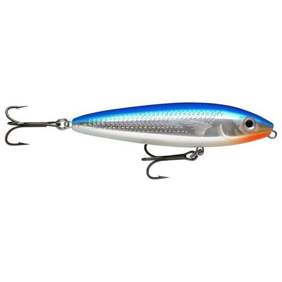 Rapala Skitter Walk Topwater Hardbait 08 Blue Mullet