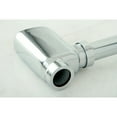 thumbnail image 2 of Kingston Brass DD8401 Trimscape 1-1/4" Brass Oval Bottle Trap, Polished Chrome, 2 of 5