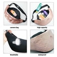 thumbnail image 2 of Sac Banane Imprimé 3D Ventre Ajustable Sport Poche Ventre pour Activités Extérieures, 2 of 7