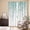 Teal Green, variant on Eucalyptus Leaves Kitchen Curtains Window Panels, Turquoise Summer Botanical Weeping Insulated Window Treatment Curtain, Grommet Curtains for Bedroom/Living Room/Bathroom, 2 Piece 42"Wx84"L