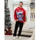 thumbnail image 2 of Sudadera con capucha Disney Stitch Family Christmas Red Men M, 2 of 6