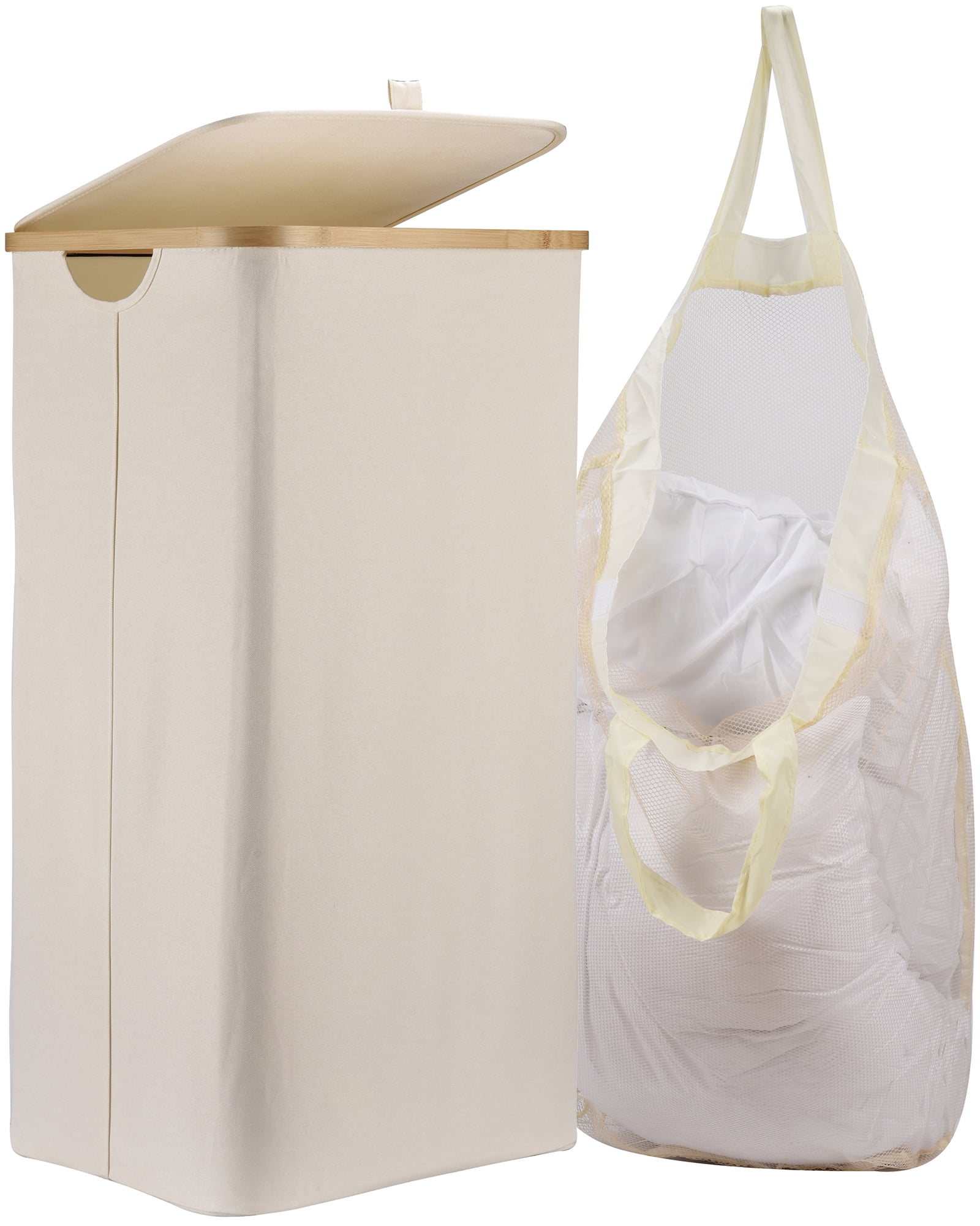 Large Laundry Cloth Hamper Sorter Basket Bag Bin Foldable Washing