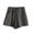 Bronze, variant on KIHOUT Women's Solid High Waisted Hemp Blend Casual Shorts Elastic Drawstring Waist Pocketed Loose Fit Summer Lounge Wear