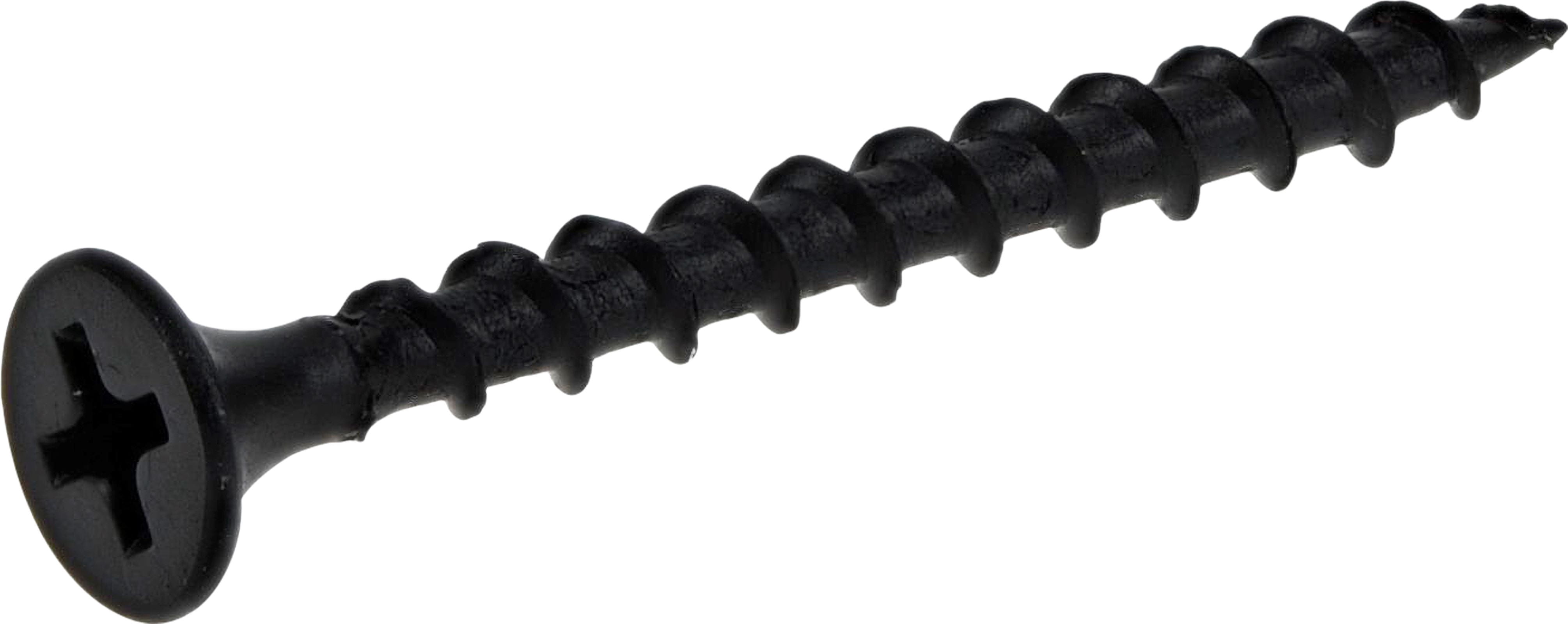 (5 pack) Fas-n-Tite Coarse Thread Drywall Screws, 6 x 1-5/8" Interior Screws, Phillips, 75 pack