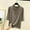 Gray, variant on Itsame Women Plain Short Shirt Sleeved Tops Womens Casual T-Shirt Fashionable Round Neck T Shirt Blue Size XL