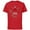 Red, variant on Disney Minnie Mouse Family Holiday (Mom) - Short Sleeve Cotton T-Shirt for Adults - Customized-Black