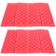 thumbnail image 1 of 2 piezas portátil al aire libre estera de camping impermeable cojín de picnic estera plegable, 1 of 5